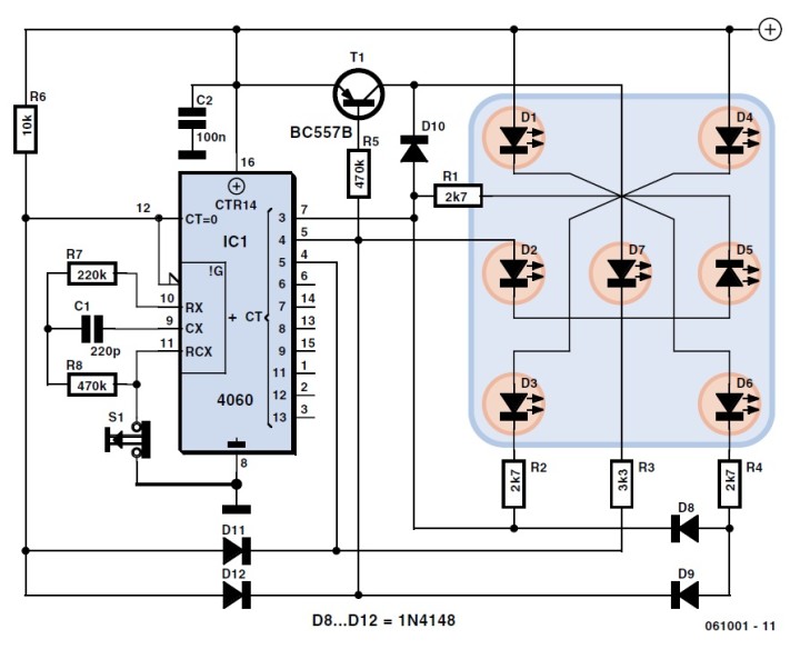 Kurze Schaltung Der kuriose Fall des CD4060 Elektor Magazine