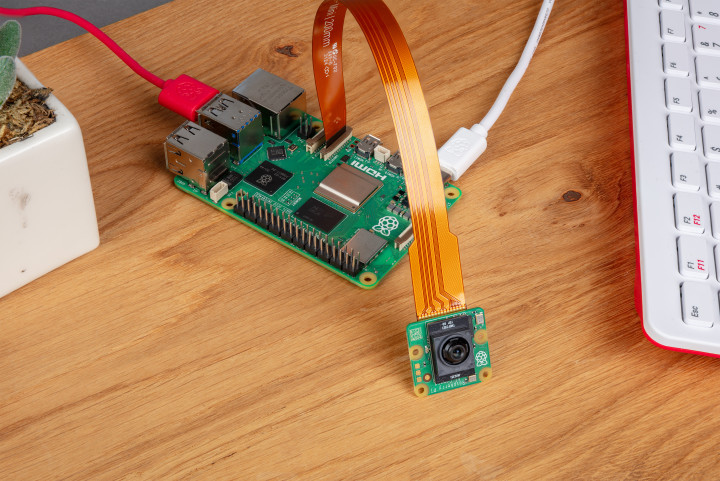 Raspberry Pi KI-Kameramodul mit integriertem maschinellen Lernen ...