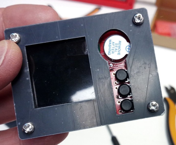 MakerFabs DIY ESP32 SmartClock Kit met weersvoorspelling Circuit Diagram