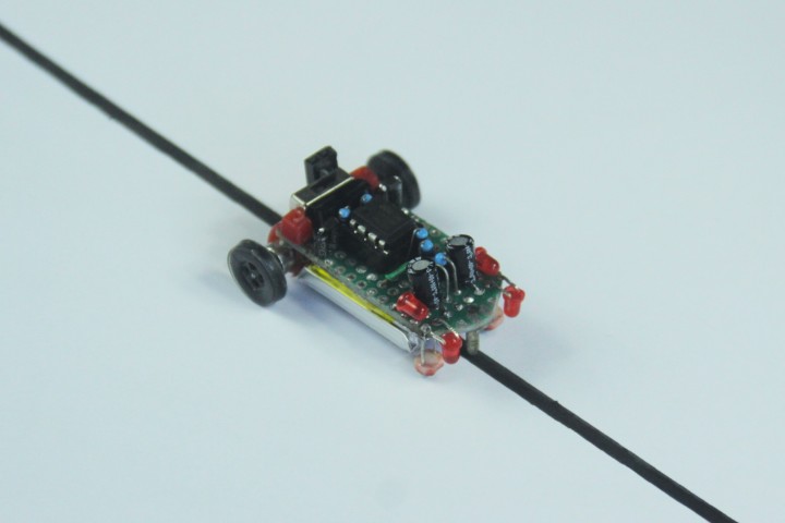 Make the Tiniest Line Follower Robot without a Microcontroller ...