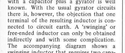 swinging inductor