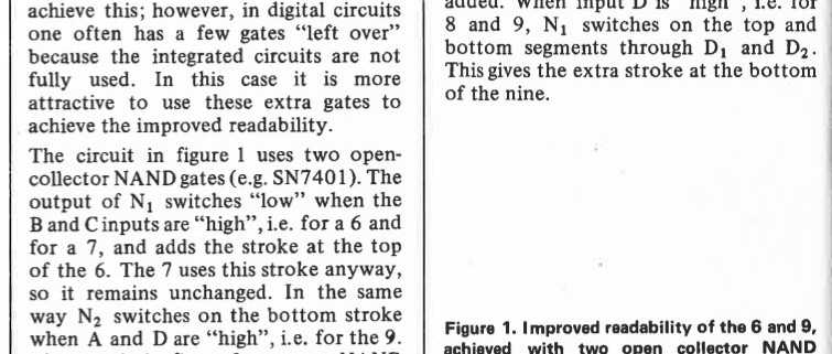 improved 7 segment display