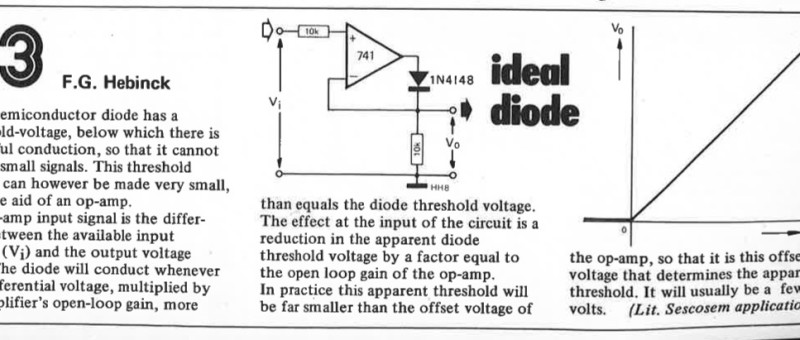 diode, ideal
