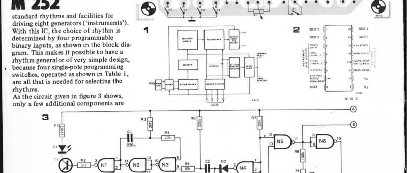 rhythm generator M 252