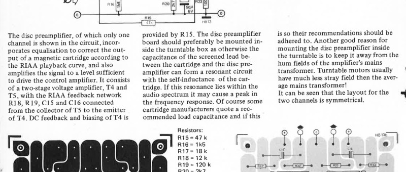 austereo disc preamplifier