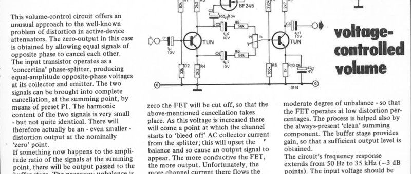 volume, voltage-controlled