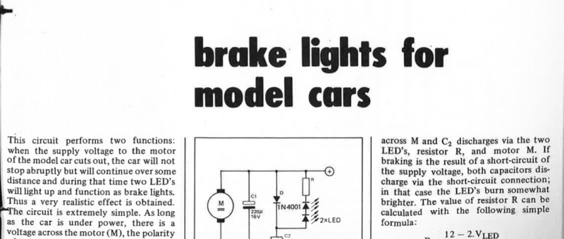brake I ights for model cars