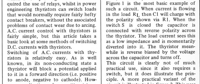 turning off thyristors