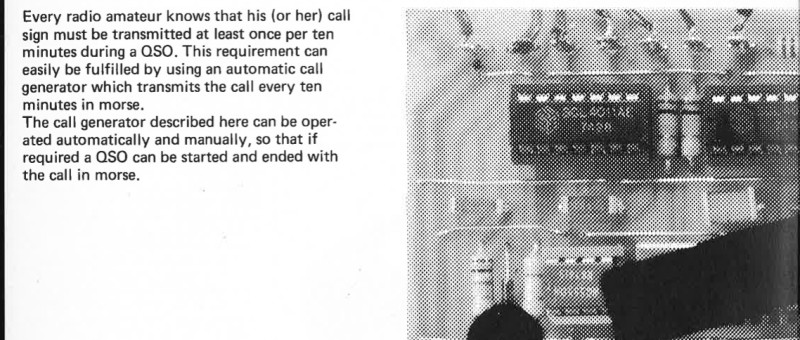 automatic call-sign generator