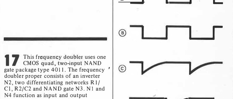 frequency doubler using 4011