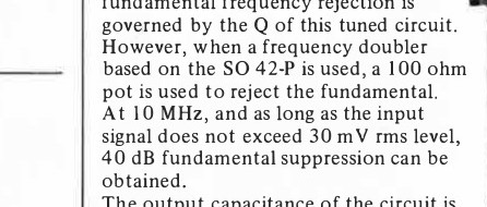 wide band frequency doubler