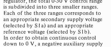 0-30 V /1 A stabilised