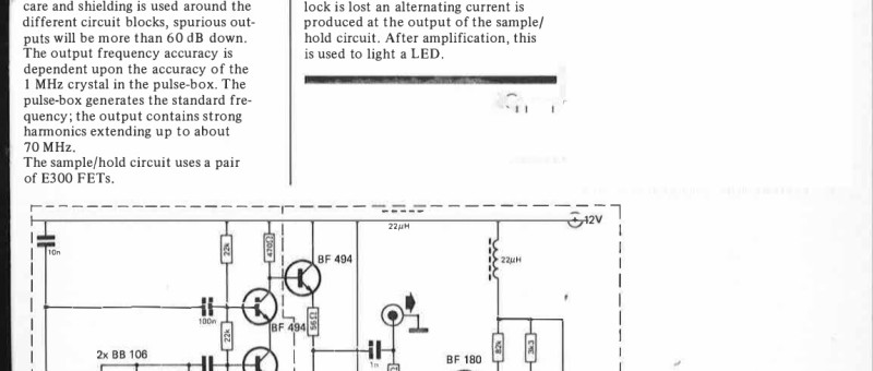 sample/hold synthesiser