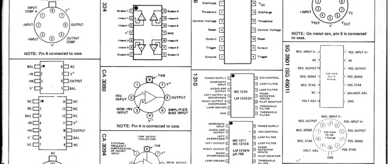 linear ics, mos ics, ttl ics
