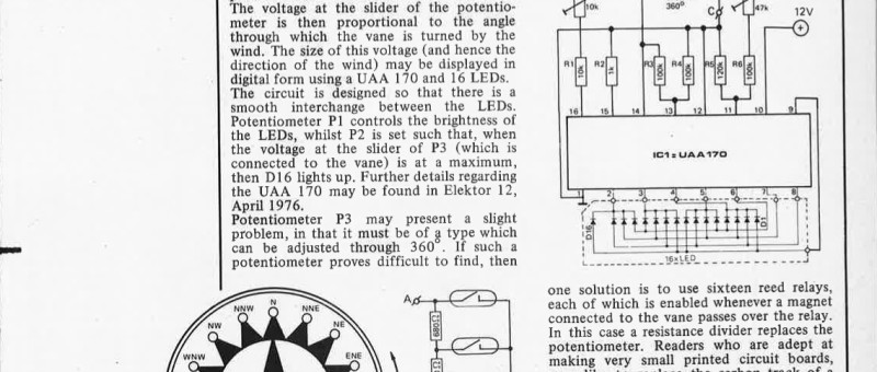 electronic weathercock