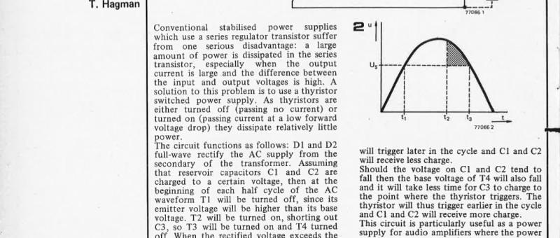 thyristor switched regulator