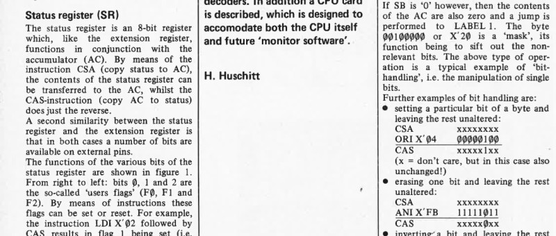 experimenting with the SC/MP (2)