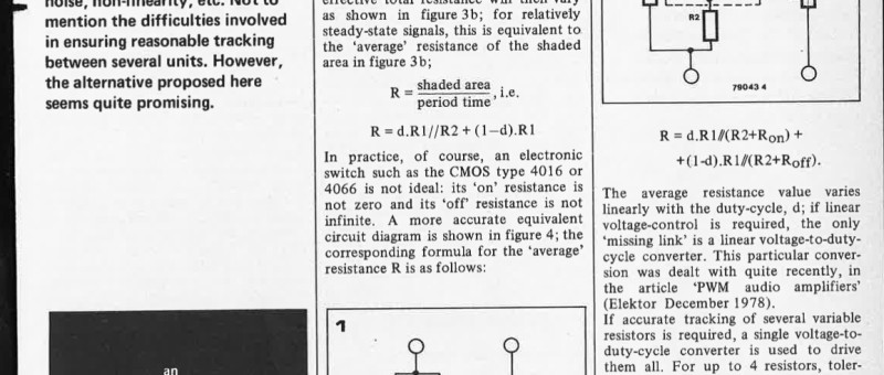 ejektor, electronically variable resistance