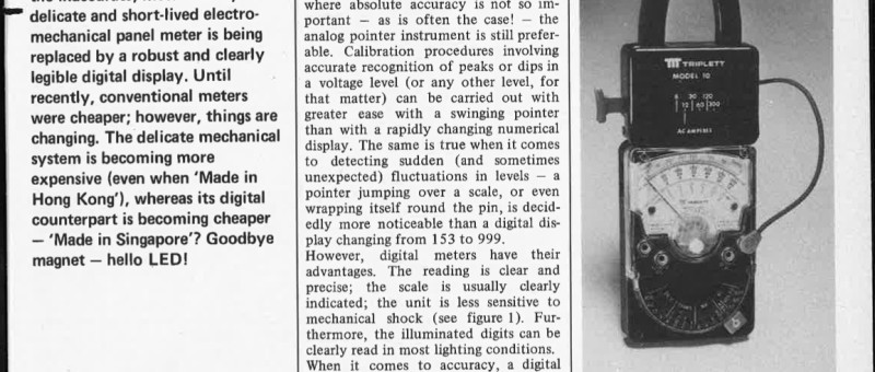 universal digital meter
