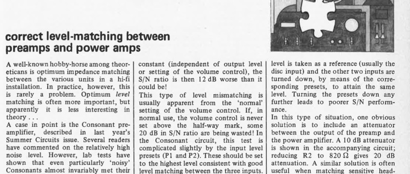 missing link in audio systems