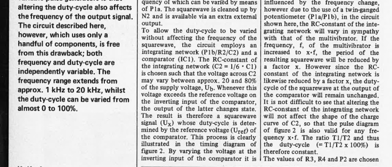 variable pulse generator