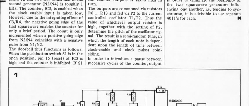 random tune doorbell
