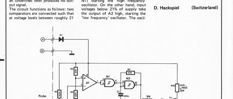 3 -state CMOS logic indicator