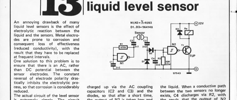liquid level sensor