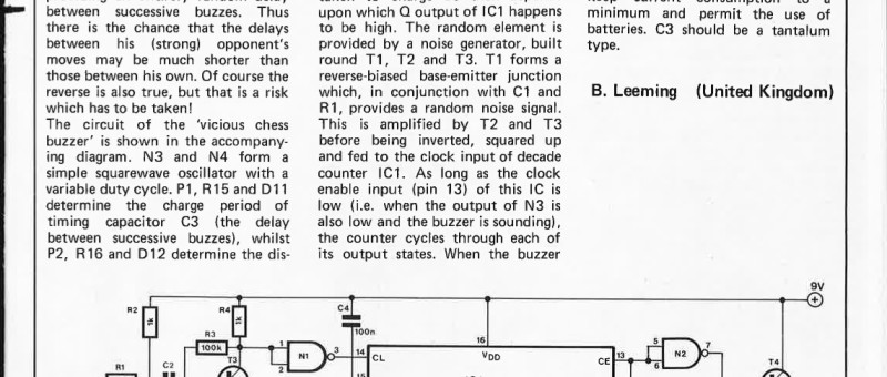vicious chess buzzer
