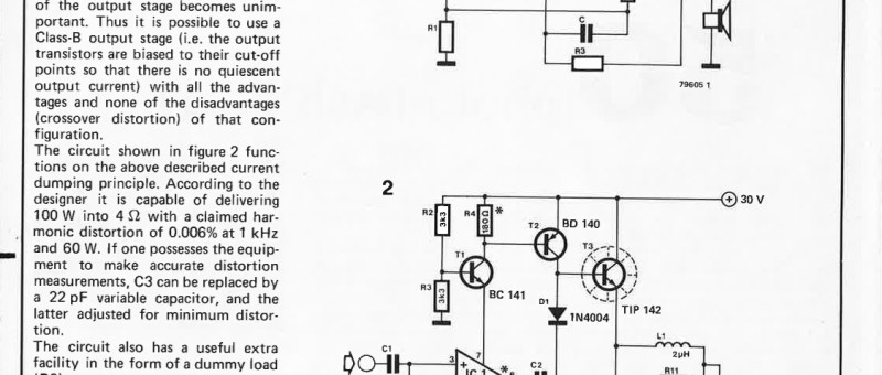 current dumping amplifier