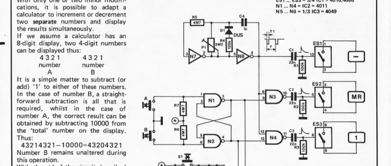 calculator as a chess clock