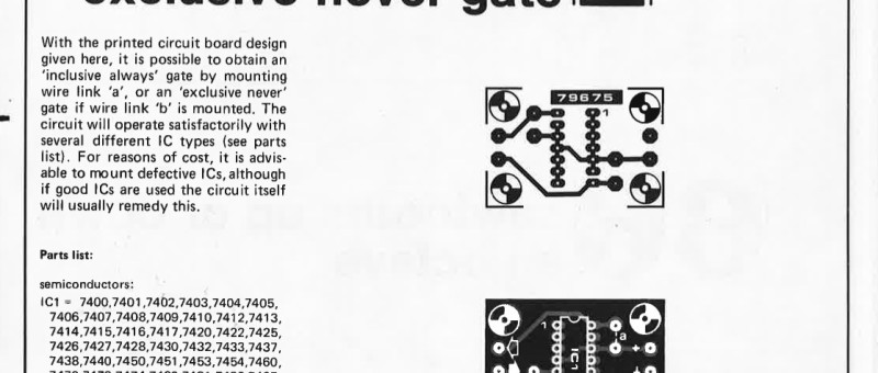 inclusive always/exclusive never gate