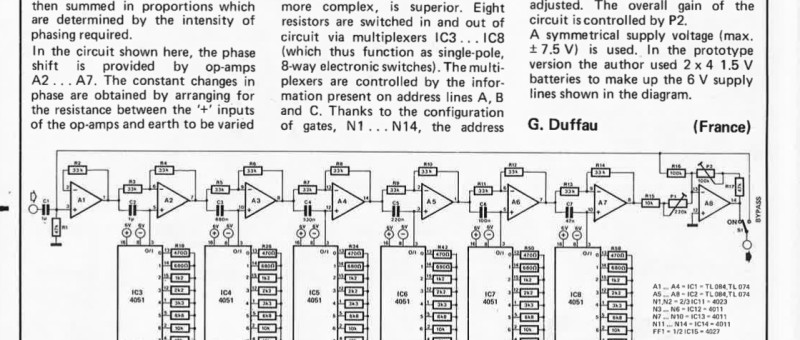 digitally-controlled phaser