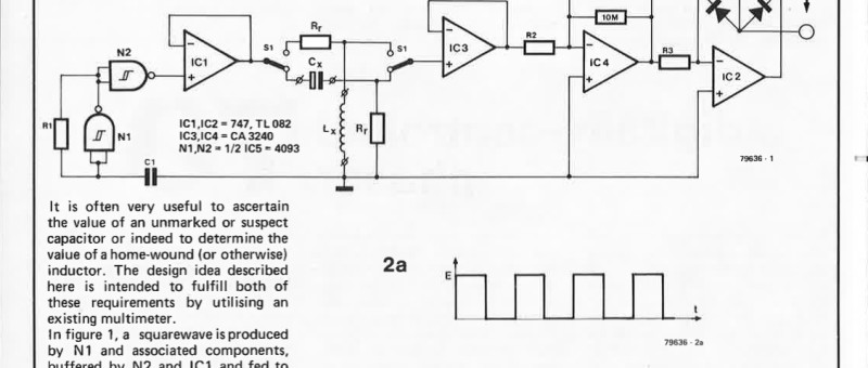 capacitance and inductance meter