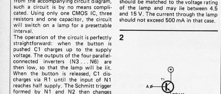 short interval light switch