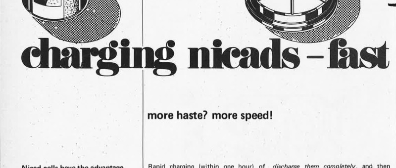charging nicads - fast