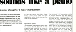 a piano that sounds like a piano - a minor change for a major improvement