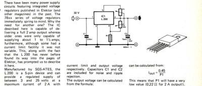 2 amp voltage regulator