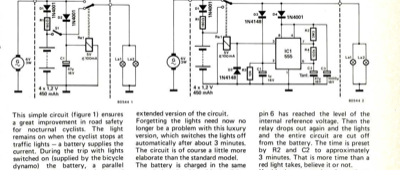 automatic cycle lighting