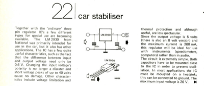 car stabiliser