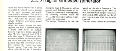 digital sinewave generator
