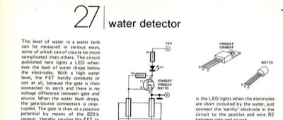 water detector