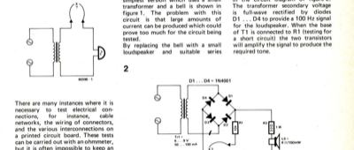 acoustic ohmmeter