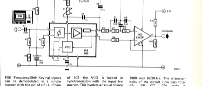 FSK PLL demodulator