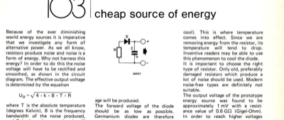 cheap source of energy