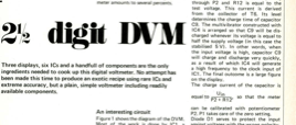 2 1/2 digit DVM