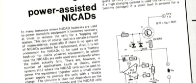 power assisted NiCads