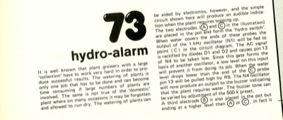 hydro alarm