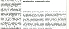 Frequency multiplier - low frequency module for counters