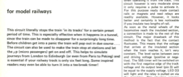 Simulated track extender - for model railways